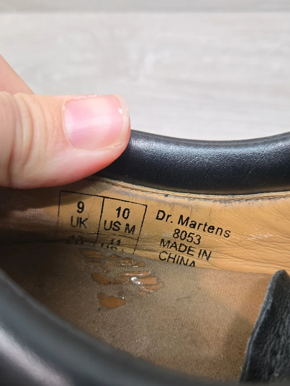 Vintage Dr.Martens Mens 8053 Leather 90